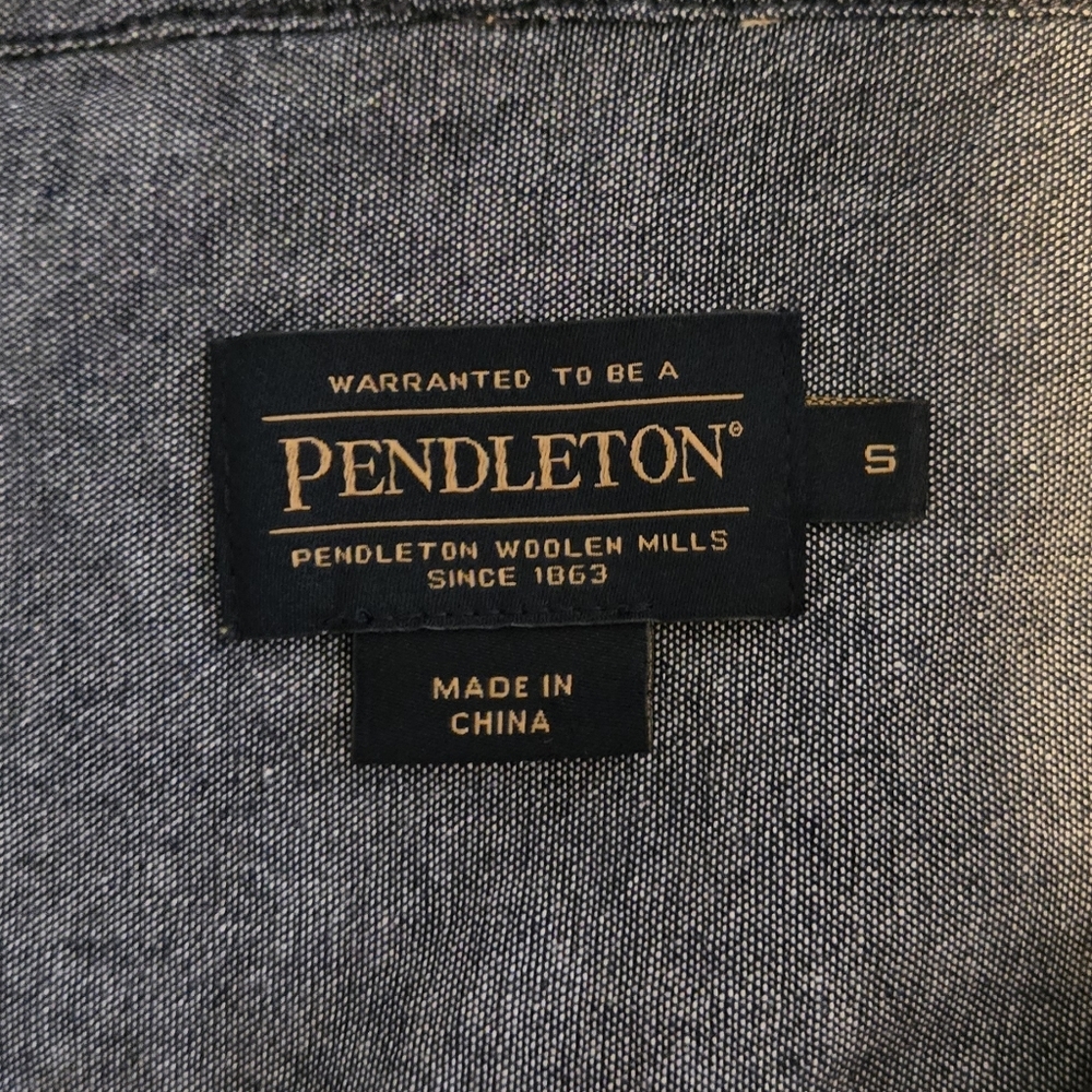 Pendleton Doublesoft Half-Zip Pullover, Size Small - image 4